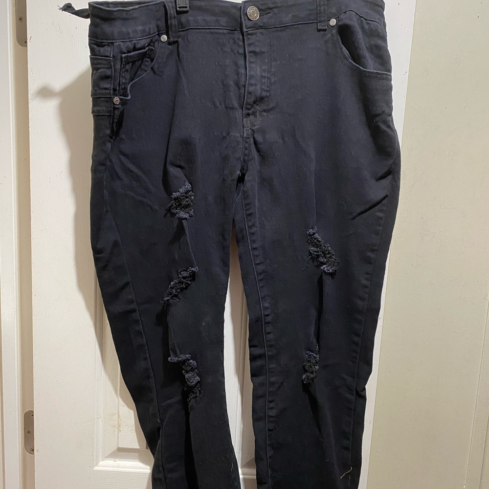 black jeans